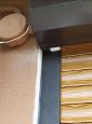 Cassonetto 15x15 Colore Testa di moro  e Tapparella in alluminio profilo mini 9x45mm - Colore: legno olmo 