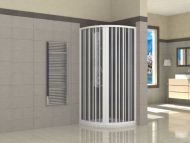 Prezzo Box doccia Giove - semicircolare, 2 lati, apertura centrale (doppia anta)