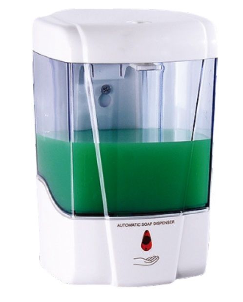 Distributore automatico per sapone e gel igienizzante con fotocellula 600 ml