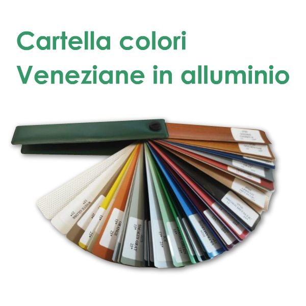 Kit campionatura e cartella colori per Veneziane alluminio