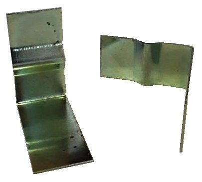 Coppia terminale L in acciaio Inox per Zerogravity