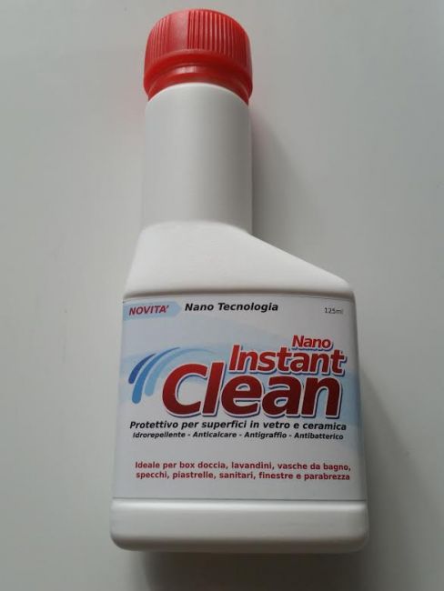 InstantClean - Trattamento anticalcare permanente per box doccia
