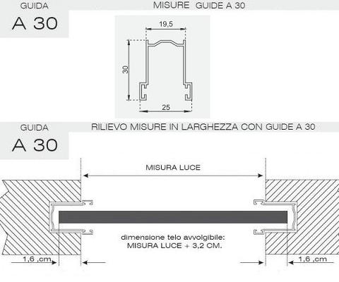 Tapparella alluminio coibentato media densità 13x55