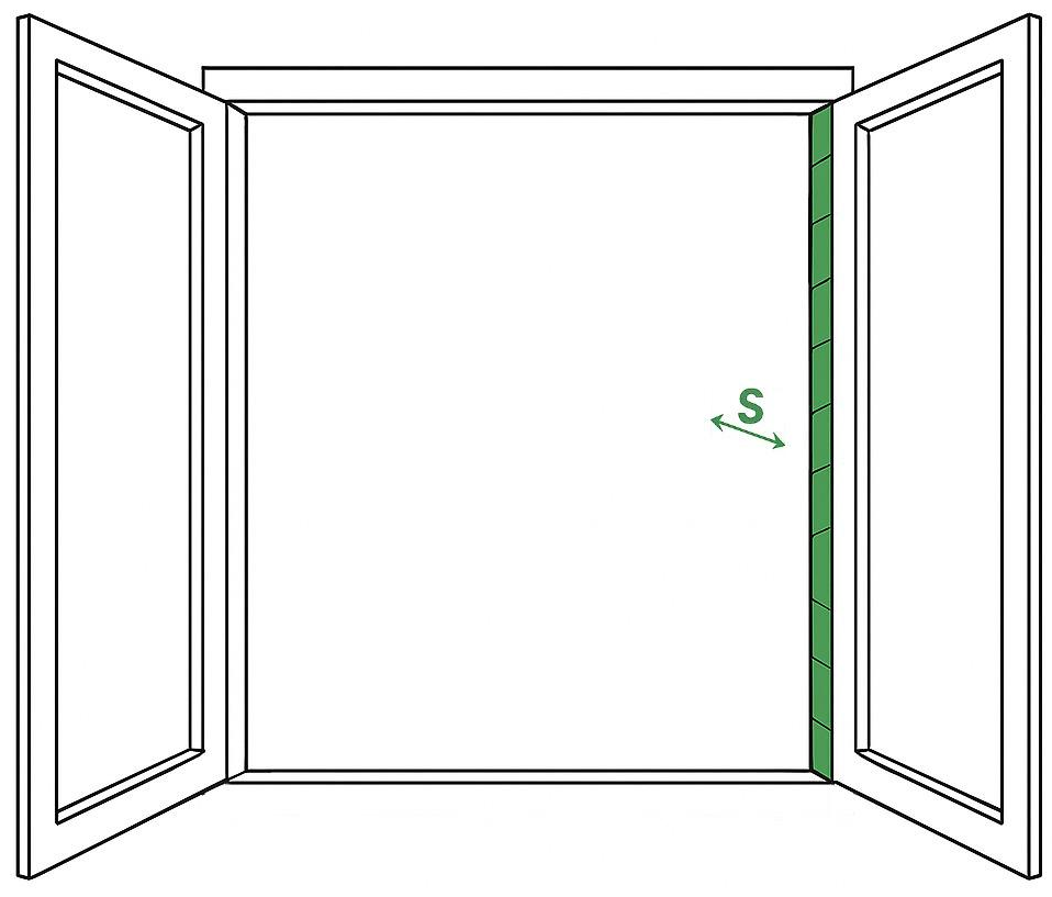 Verifica l'ingombro dell'incasso