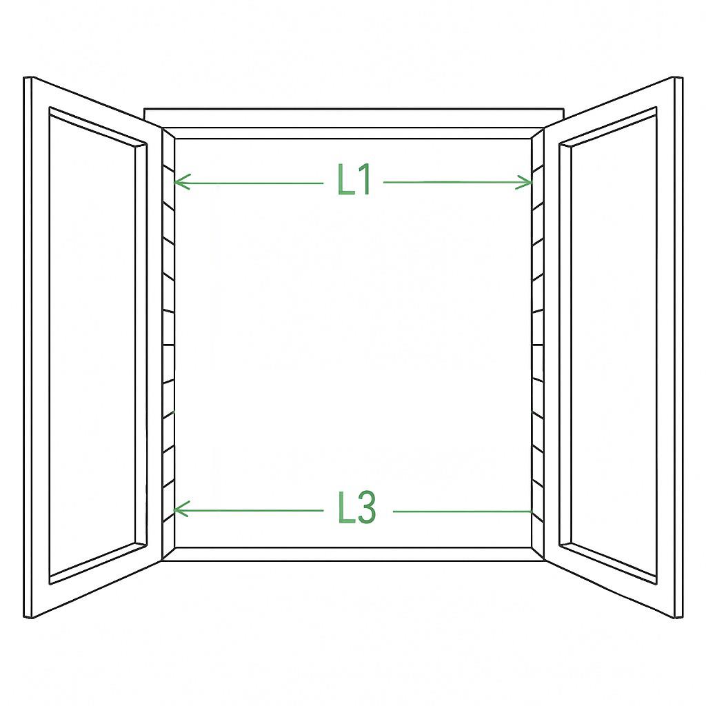 Rilievo della larghezza