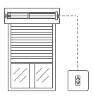 <b>Il kit comprende:</b> <br />- Cintini e ganci per tapparelle in PVC.<br />- Molle di sicurezza in acciaio e copri molla per tapparelle metalliche (alluminio, acciaio, Duero, estruso).<br />- Tappi di arresto.<br />- Motore con finecorsa meccanici (non radiocomandato) e <b>predisposizione per pulsante SU/GIU</b> (Motore adeguato alla misura della tapparella fino a 100 kg).<br />- Rullo in ferro da 60 mm spessore 10/10 fornito + 25 cm rispetto alla larghezza della tapparella.<br />- Calotta regolabile in PVC da 60 mm.<br />- Supporto cuscinetto con regolazione verticale.<br />-  Supporto motore con regolazione verticale.