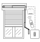 <b>Il kit comprende:</b> <br />- Cintini e ganci per tapparelle in PVC.<br />- Molle di sicurezza in acciaio e copri molla per tapparelle metalliche (alluminio, acciaio, Duero, estruso).<br />- Tappi di arresto.<br />- Motore radiocomandato con finecorsa meccanici e manovra di soccorso, <b>nessuna predisposizione per pulsante SU/GIU</b> (adeguato alla misura della tapparella fino a 100 Kg).<br />- Telecomando <br />- Rullo in ferro da 60 mm spessore 10/10 fornito + 25 cm rispetto alla larghezza della tapparella.<br />- Calotta regolabile in PVC da 60 mm.<br />- Supporto cuscinetto con regolazione verticale.<br />- Supporto motore con regolazione verticale.