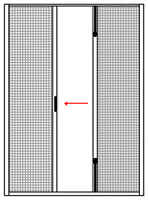 Anta semifissa a destra
